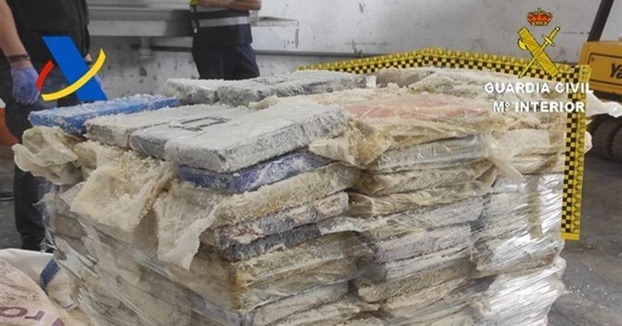 268 кг кокаина обнаружены в контейнере в порту Лас-Пальмас